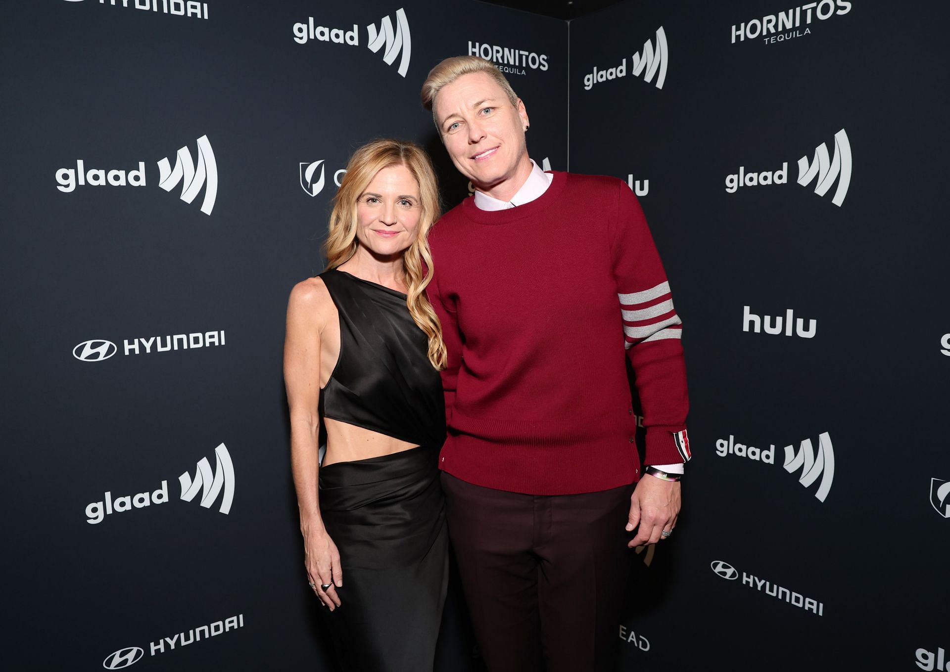 Glennon Doyle and Abby Wambach attend the 36th Annual GLAAD Media Awards (Image via Getty)